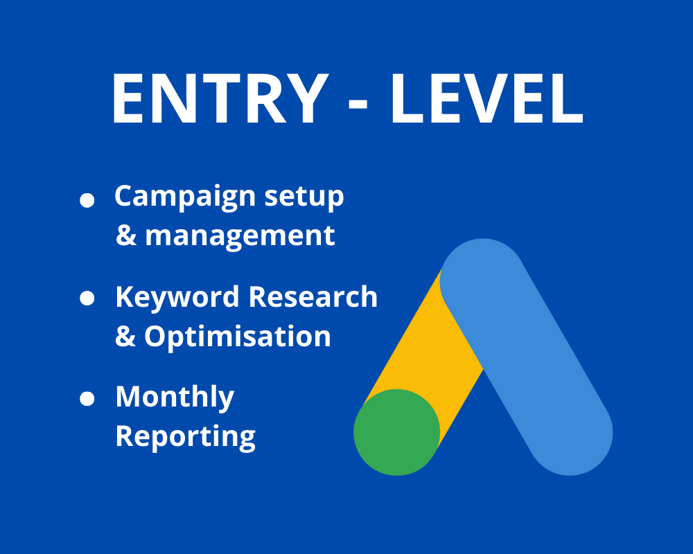 Google Ads Entry Level Package