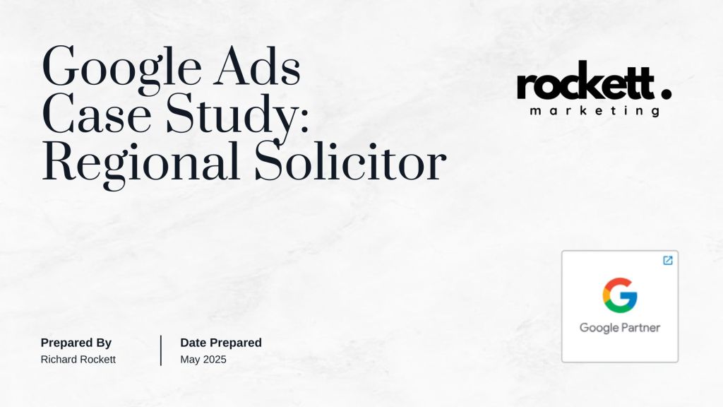 Google Ads Case&nbsp;Study